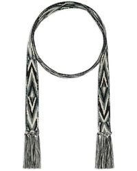 Pierre Louis Mascia - Printed Silk Belt - Lyst