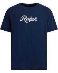 Polo Ralph Lauren - T-Shirt Con Logo Ralph - Lyst