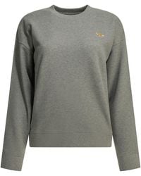 Maison Kitsuné - Baby Fox Crew-Neck Sweatshirt - Lyst