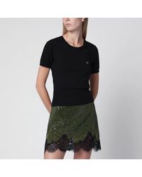 Vivienne Westwood - Bea Knitted Cotton And Cashmere T-Shirt - Lyst