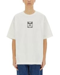 Obey - Icon Face Tshirt - Lyst