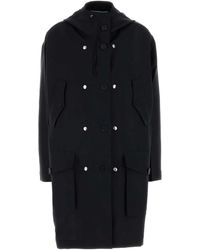 Prada - Hood Trench Coat - Lyst