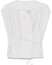 forte_forte - F47M.7062 Silk Top - Lyst