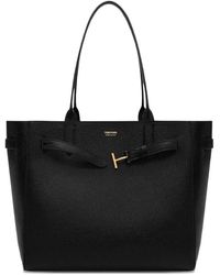 Tom Ford - Audrey Medium Leather Tote - Lyst