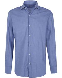 Barba Napoli - Chevron Classic Shirt - Lyst