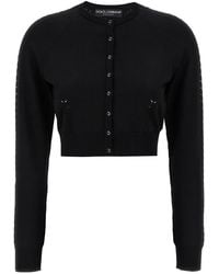 Dolce & Gabbana - Viscose Cardigan - Lyst