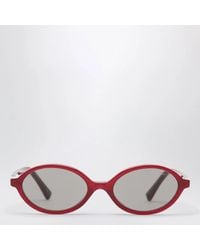 Miu Miu - Miu Regard Oval Sunglasses - Lyst