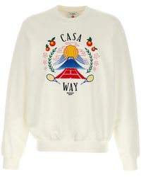 CASABLANCA - Cotton Sweatshirt - Lyst