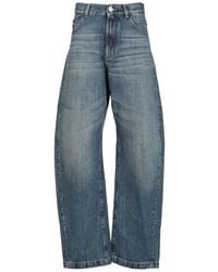 The Attico - Sky Cotton Trousers - Lyst