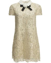 Self-Portrait - Short Sheath Dress - Lyst
