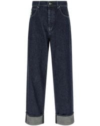 Marni - Logo Embroidery Jeans - Lyst