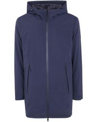 People Of Shibuya - "Fuji" Long Hoodie Full Zip Sport Jacket - Lyst