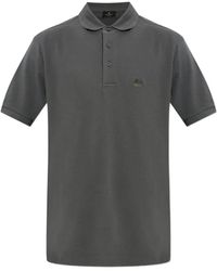 Etro - Logo Cotton Polo Shirt - Lyst