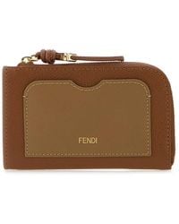 Fendi - Leather Coin Purse - Lyst