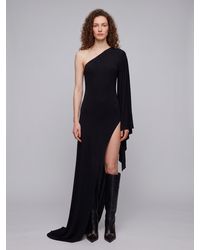 Gucci - Asymmetric Maxi Dress - Lyst
