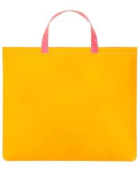 Comme des Garçons - Super Fluo Leather Mini Tote Handbag - Lyst