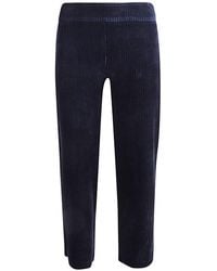 Avenue Montaigne - Corduroy Cropped Trousers - Lyst