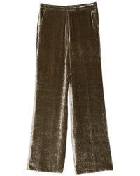 Etro - Velvet Trousers - Lyst