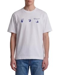 Off-White c/o Virgil Abloh - Off Bacco Arrow Skate T-Shirt - Lyst