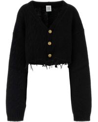 Vetements - Alpaca Blend Cardigan - Lyst