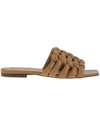 Tod's - Leather Sandals - Lyst
