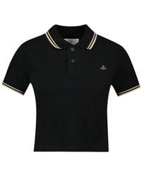 Vivienne Westwood - Mini Classic Polo Shirt With Orb Embroidery - Lyst