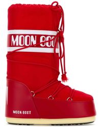 Moon Boot - Nylon And Synthetic Leather Icon Boots - Lyst