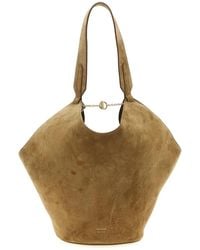 KHAITE - 'Lotus Small' Shopping Bag - Lyst