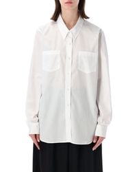 Dries Van Noten - Loose Cotton Poplin Shirt - Lyst