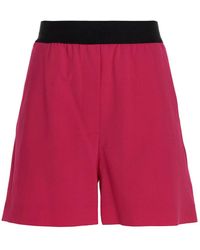 MSGM - Wool Bermuda Shorts - Lyst