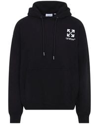 Off-White c/o Virgil Abloh - Small Arrow Skate Cotton Hoodie - Lyst