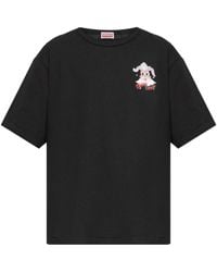 KENZO - Winter Holidays Logo T-Shirt - Lyst