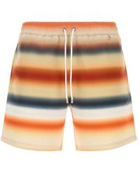 Loewe - Printed Polyester Swimming Shorts - Lyst