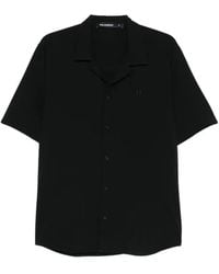 KARL LAGERFELD - Logo-Embroidered Camp-Collar Shirt - Lyst
