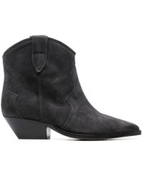 Isabel Marant - Dewina Leather Bootie - Lyst