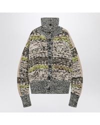 Dries Van Noten - Multicolored Oversized Cardigan - Lyst