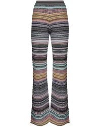 Missoni - Light Viscose Polyamide Elastan Pants - Lyst