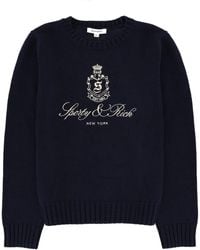 Sporty & Rich - Sporty&Rich Jersey With Logo - Lyst