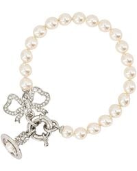 Vivienne Westwood - Rigoberta Pearl Bracelet - Lyst