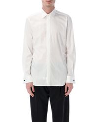 Xacus - Shirt With Italian Collar Cotton - Lyst