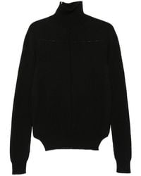 Rick Owens - Wool Turtle-Neck Sweater - Lyst