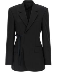 Balenciaga - 'Wrap Tailored' Blazer - Lyst