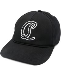 Christian Louboutin - Canvas Baseball Cap - Lyst