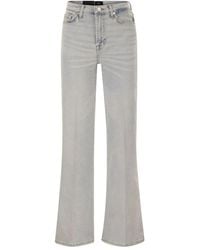 7 For All Mankind - Modern Dojo Tailorless Flare Luxe Vintage Denim Jeans - Lyst