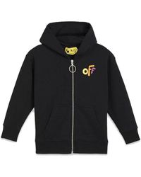 Off-White c/o Virgil Abloh - Felpa Con Cappuccio - Lyst