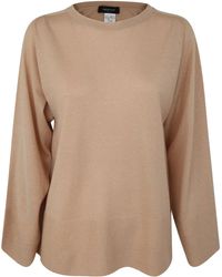 Fabiana Filippi - Lurex Crew Neck Sweater - Lyst