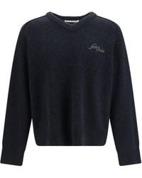 Acne Studios - V-Neck Sweater Camel Hair - Lyst