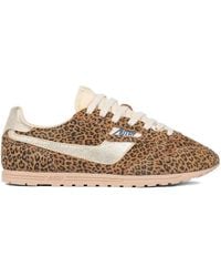Autry - Windspin Low Wom Suede/Leopr Leo/Pl - Lyst