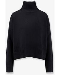 Pinko - Falkland Wool And Cashmere Turtleneck Sweater - Lyst