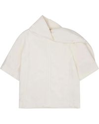 Bottega Veneta - Wool Fabric Mini Top For Fw25 - Lyst